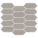 Denali Gray Concrete Look Ceramic Mosaic Tile | Tile Club