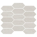 Denali Off-White Concrete Look Ceramic Mosaic Tile | Tile Club