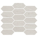 Denali Off-White Concrete Look Ceramic Mosaic Tile | Tile Club