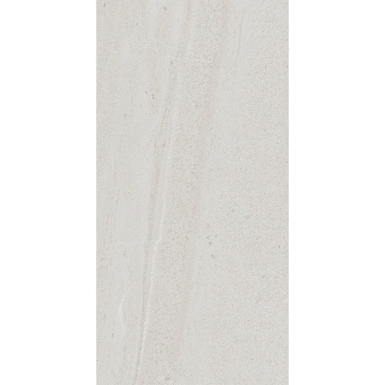 Denali Off-White Concrete Look Porcelain Tile 12" x 24 | Tile Club