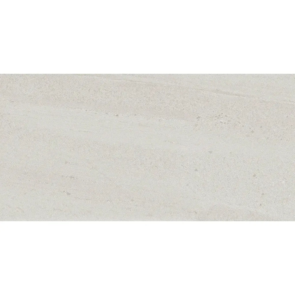 Denali Off-White Concrete Look Porcelain Tile 12" x 24 | Tile Club