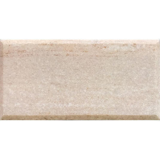 Tile Club | Desert Sand 3X6 Beveled Marble Wall & Floor Tile