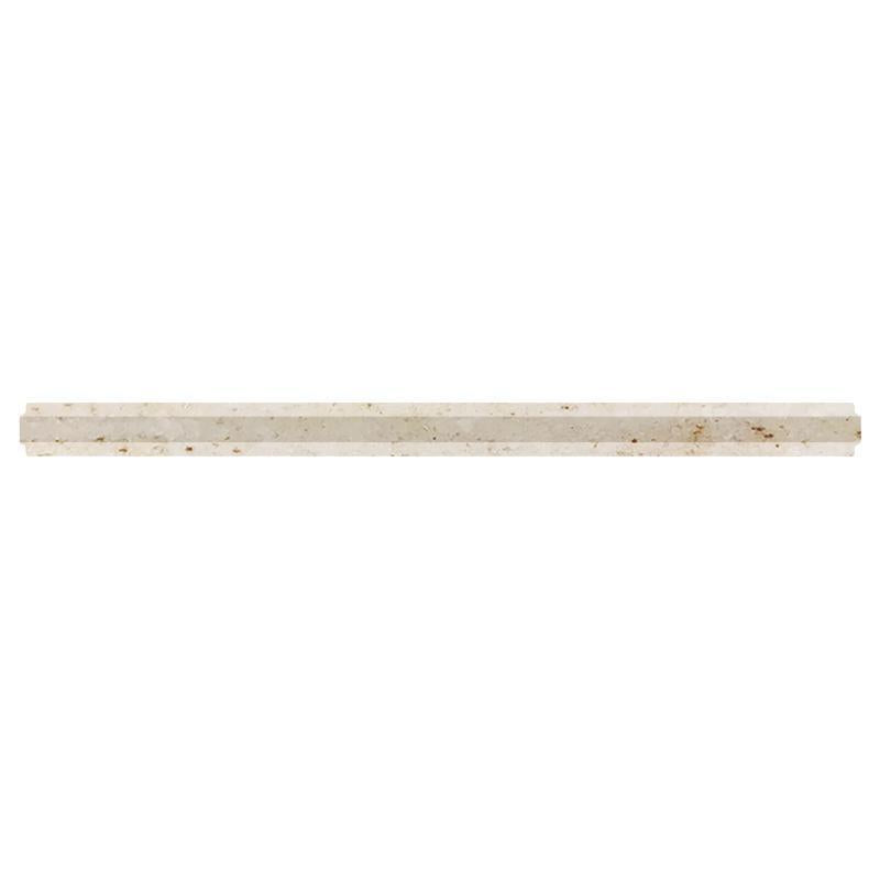 Desert Sand Marble Nova Pencil Liner Polished | Tile Club | Position1