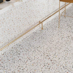 Desert Sand Terrazzo Square Porcelain Tile | Tile Club
