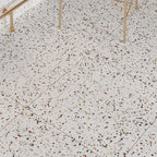 Desert Sand Terrazzo Square Porcelain Tile | Tile Club