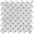 diagonal marble mosaic tile