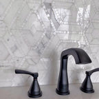 Diamond & Hex Calacatta Gold Marble Mosaic Tile