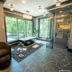 Kasai Notte Kintsugi 10x60" Rectified Porcelain Tile | Tile Club