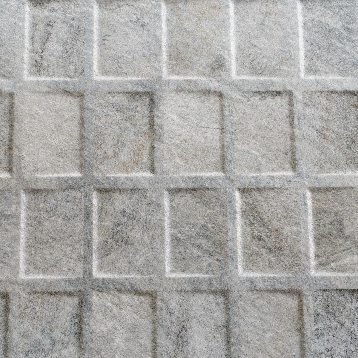 Dover Gris Deco Porcelain Tile | Tile Club