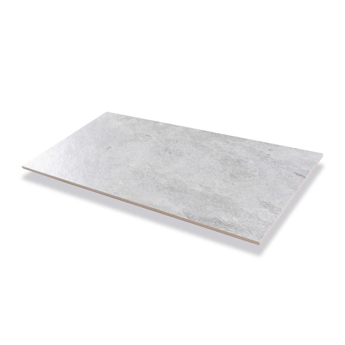 Dover Gris Stone Look Gray Porcelain Tile | Tile Club