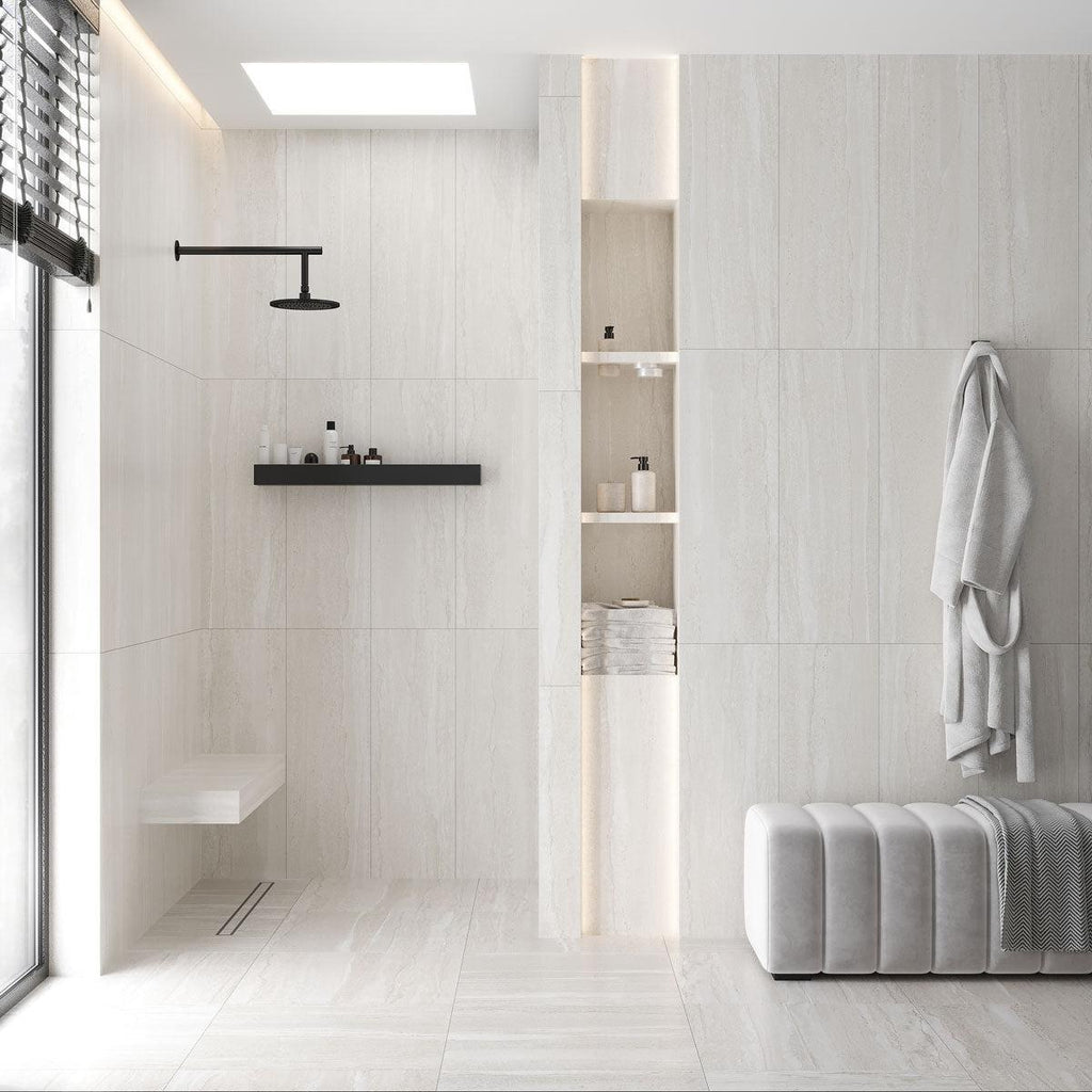 Dunescape Beige 12x36 Large Format Ceramic Tile | Tile Club