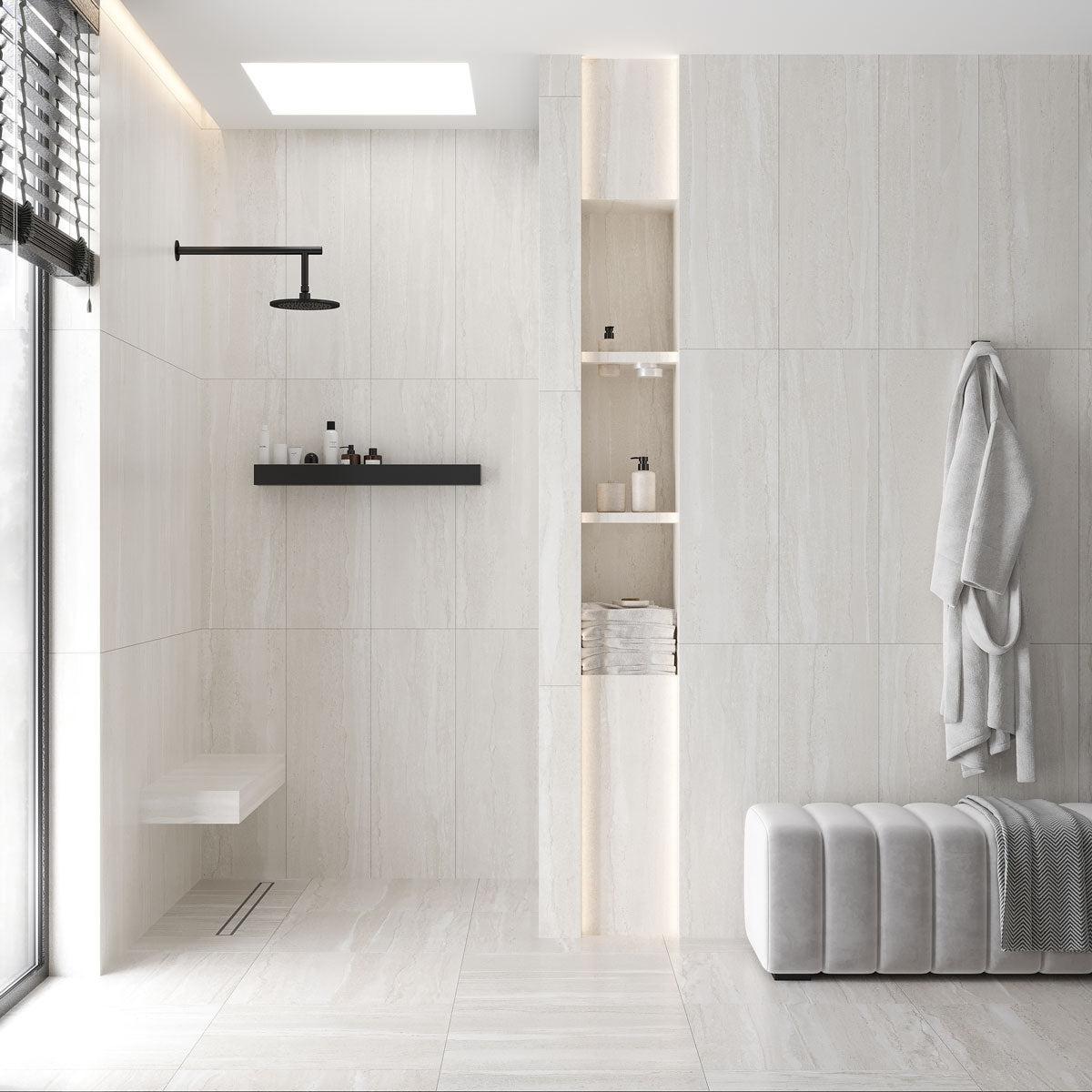 Dunescape Beige 12x36 Large Format Ceramic Tile | Tile Club