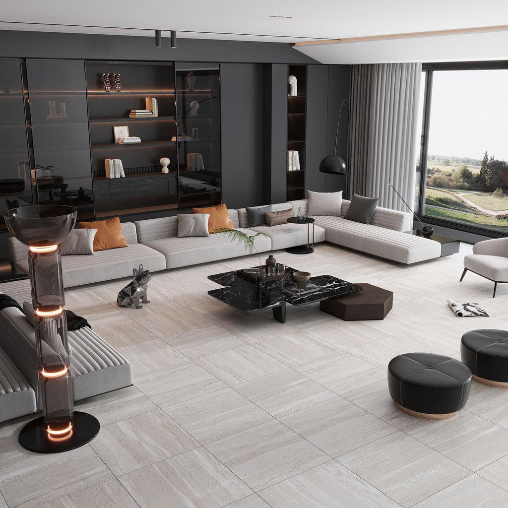 Dunescape Beige 24x24 Large Format Porcelain Tile | Tile Club