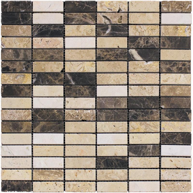 dark marble mosaic tile