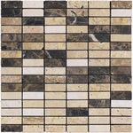 dark marble mosaic tile