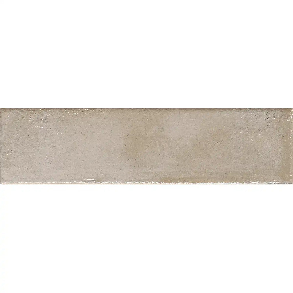 Larkin Beige Gloss Ceramic Subway Tile 2"x8" | Tile Club