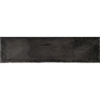 Larkin Black Gloss Ceramic Subway Tile 2"x8" | Tile Club