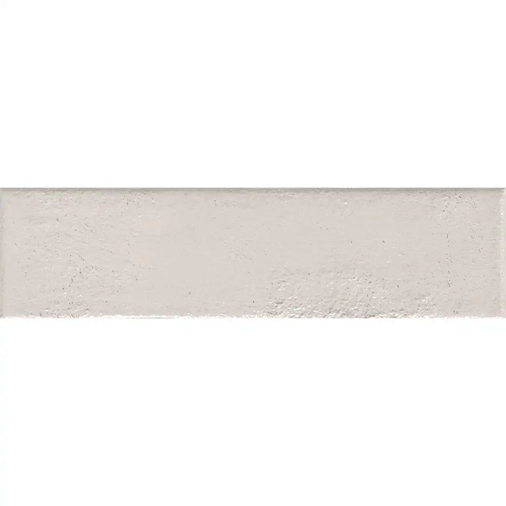 Larkin White Gloss Ceramic Subway Tile 2"x8" | Tile Club