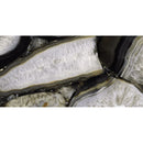 Emporio Agate Geode Black 24x48 Porcelain Large-Format Tile | Tile Club