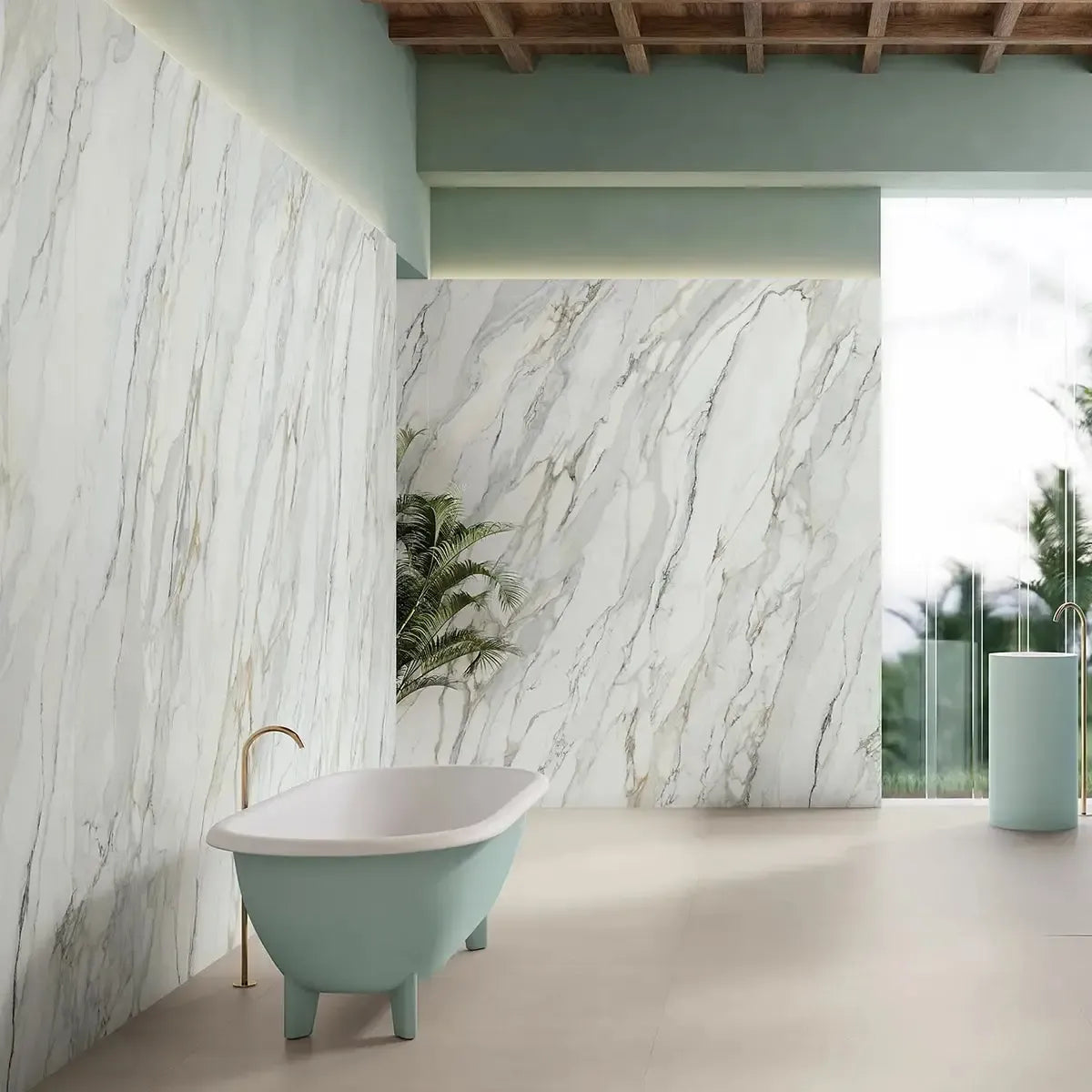 Emporio Arabescato Corchia Matte Porcelain Tile 24x48 | Tile Club