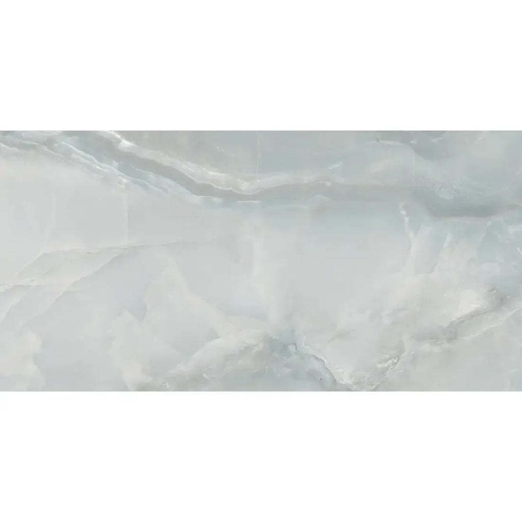 Emporio Azul Crystal-Look Porcelain Tile Crosscut 24x48 | Tile Club