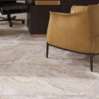 Emporio Baroque White Large-Format Porcelain Tile 24x48 | Tile Club