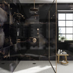 Emporio Black Onyx Large-Format Porcelain Tile 36x36 | Tile Club