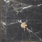 Emporio Bold Black Porcelain Tile 24x48 | Tile Club