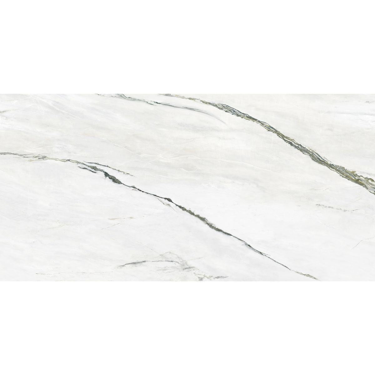 Emporio Calacatta Green Large-Format Porcelain Tile 24x48