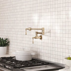Emporio Cream Crystal-Look Porcelain Mosaic Tile | Tile Club