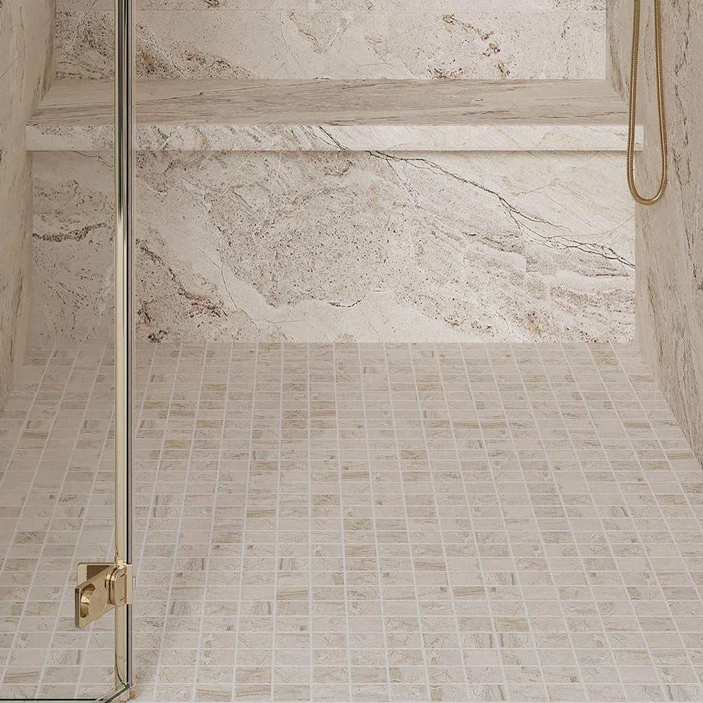 Emporio Earth Natural Porcelain Mosaic Tile | Tile Club
