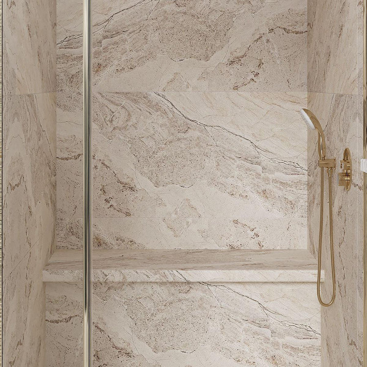 Emporio Earth Natural  Stone-Look Porcelain Tiles