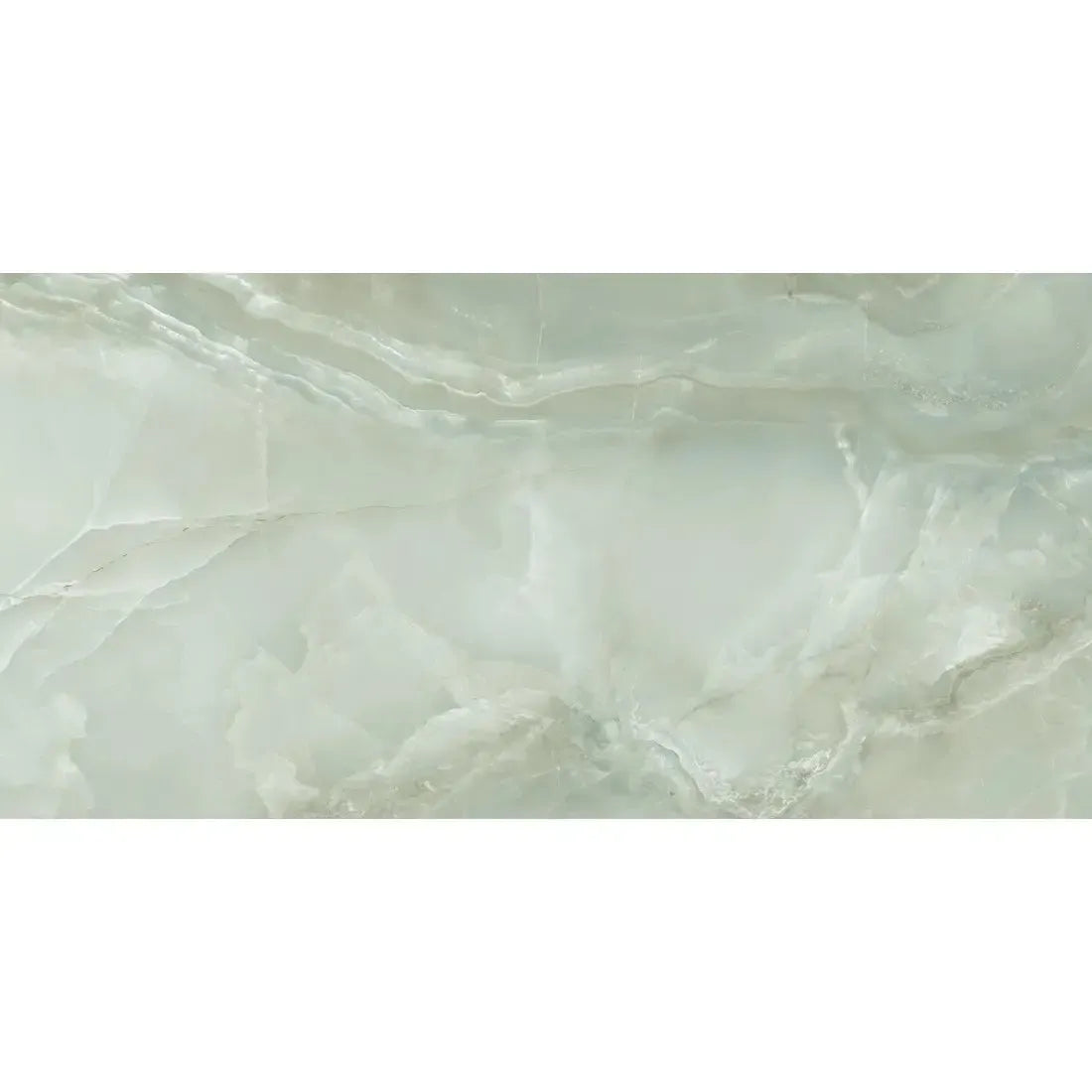 Emporio Jade Crystal-Look Porcelain Tile Crosscut Sample | Tile Club