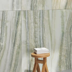 Emporio Jade Crystal-Look Porcelain Tile Veined 24x48 | Tile Club