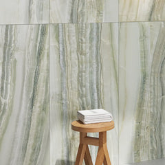 Emporio Jade Crystal-Look Porcelain Tile Veined 24x48
