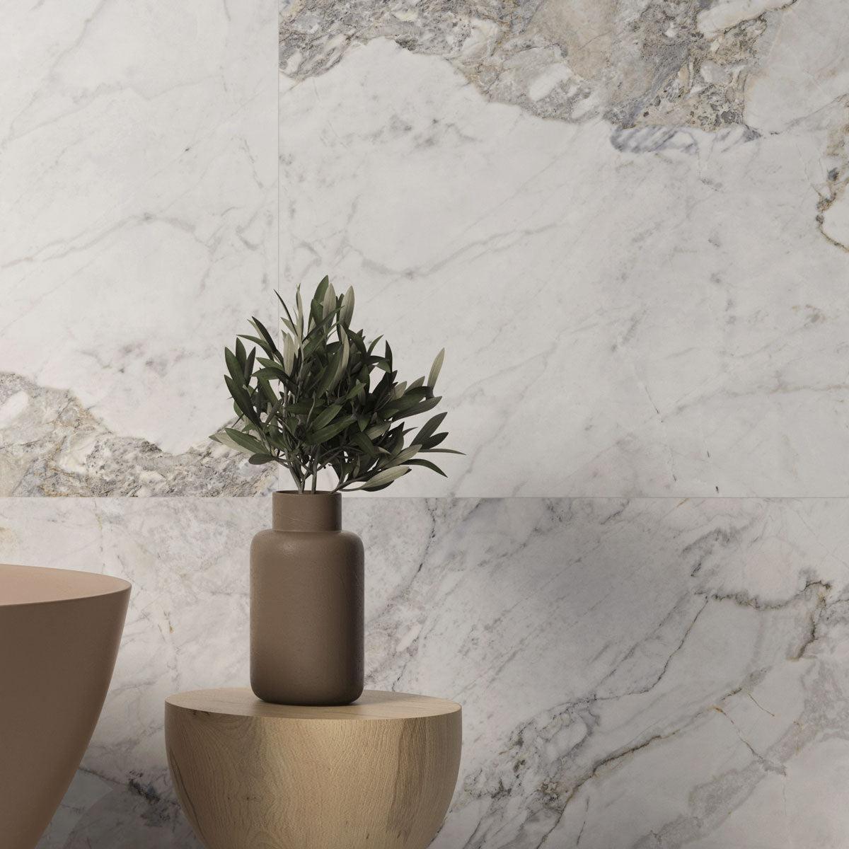 Emporio Natural Matarrazo Stone-Look Porcelain Tile