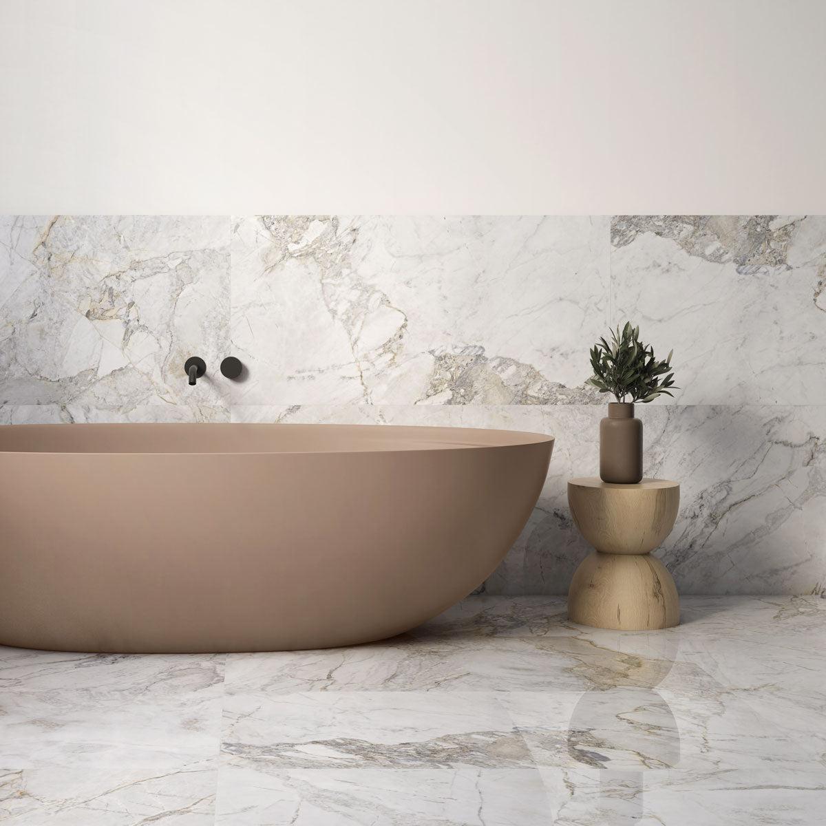 Emporio Natural Matarrazo Large-Format Porcelain Tile 24x48 | Tile Club
