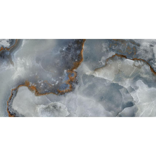 Emporio Blue Onyx Large-Format Porcelain Tile 24x48 | Tile Club