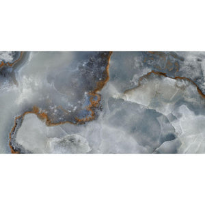 Emporio Blue Onyx Large-Format Porcelain Tile 24x48 | Tile Club
