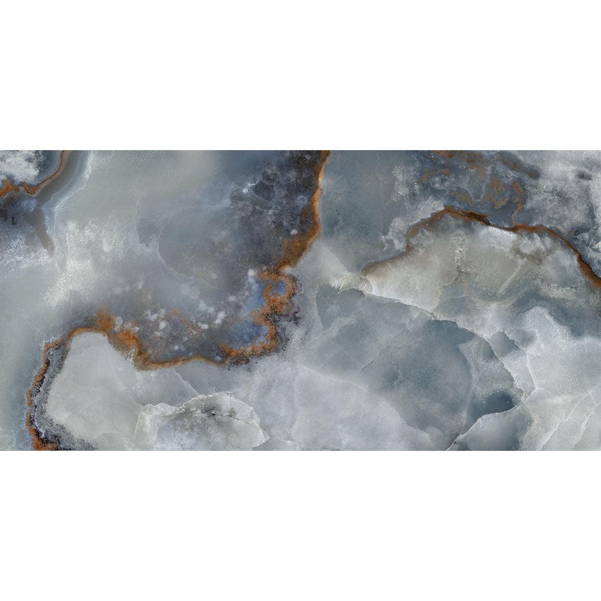 Emporio Blue Onyx Large-Format Porcelain Tile 24x48 | Tile Club
