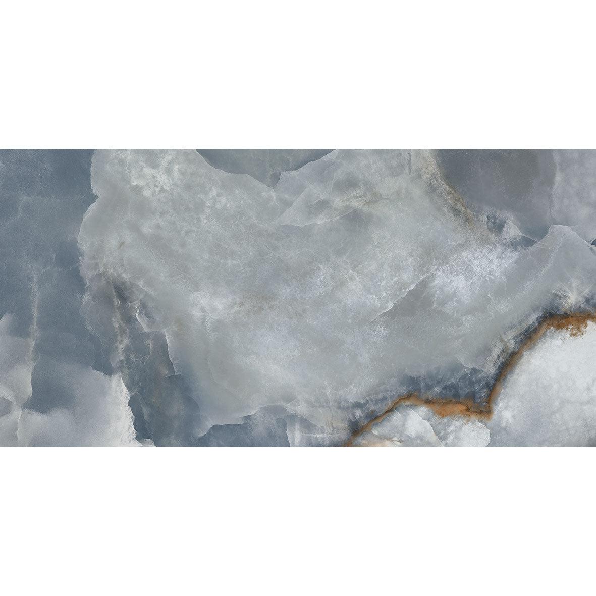 Emporio Blue Onyx Large-Format Porcelain Tile 24x48 | Tile Club