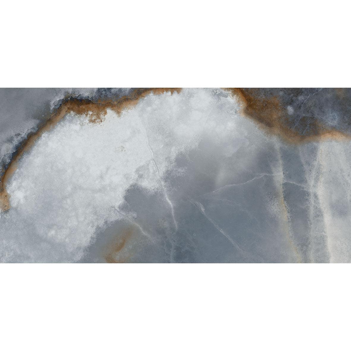 Emporio Blue Onyx Large-Format Porcelain Tile 24x48 | Tile Club