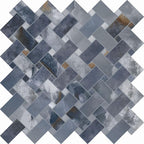 Emporio Blue Onyx Porcelain Mosaic
