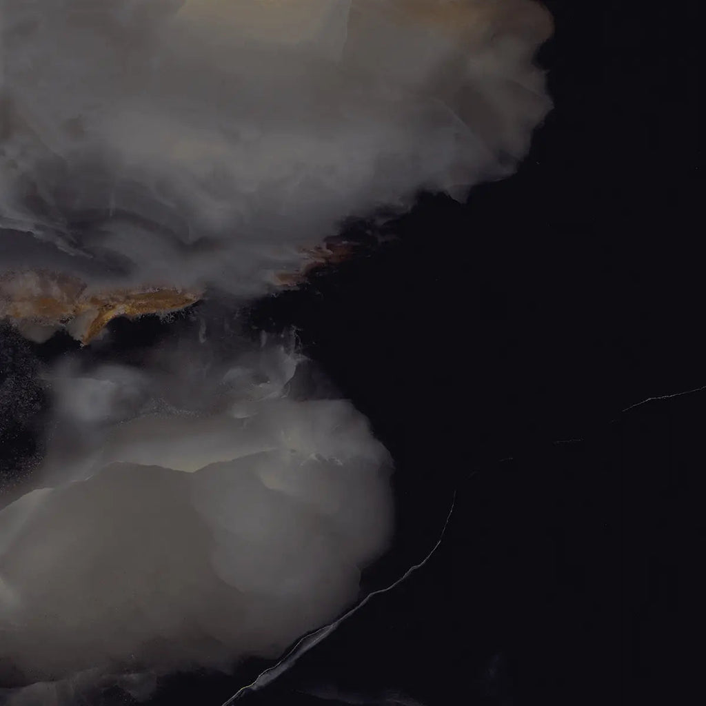 Emporio Black Onyx Large-Format Porcelain Tile 36x36 | Tile Club