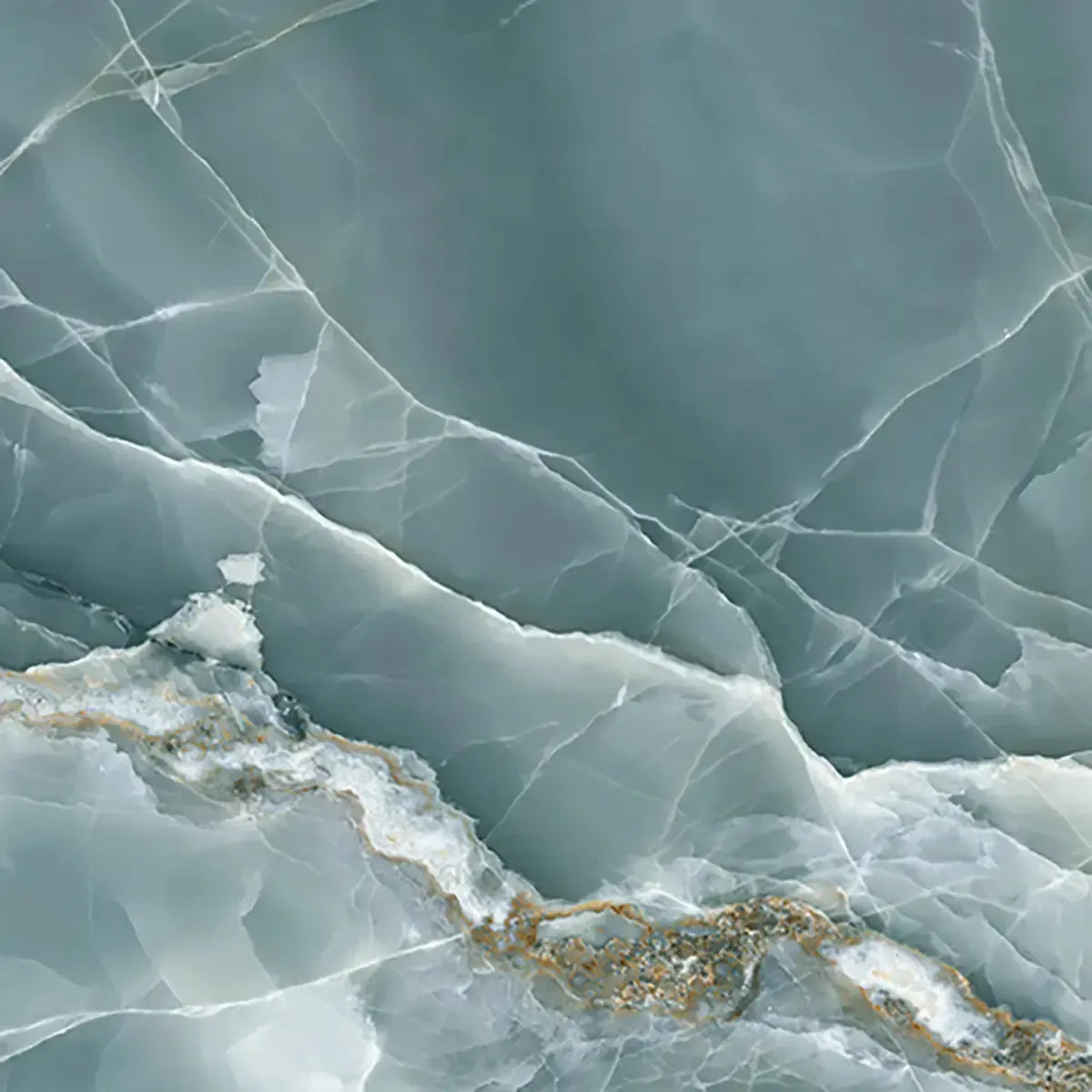 Emporio Green Onyx Large-Format Porcelain Tile 36x36 | Tile Club