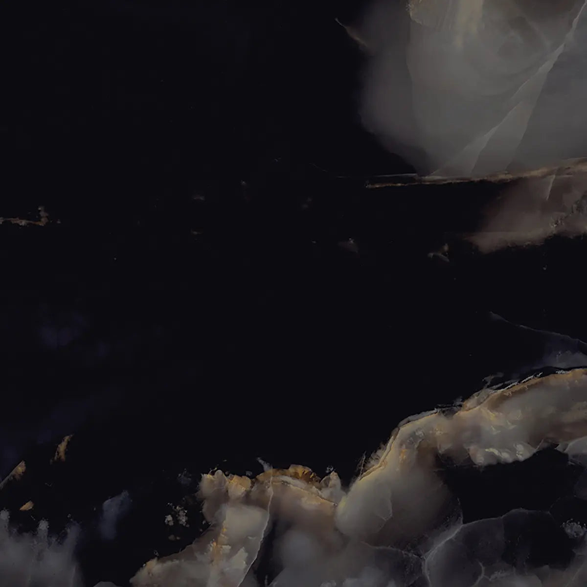 Emporio Black Onyx 36x36 Porcelain Tile