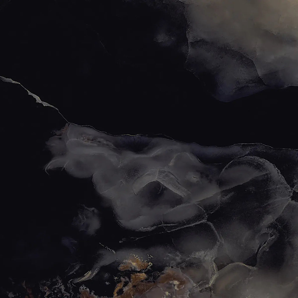 Emporio Black Onyx Large-Format Porcelain Tile 36x36 | Tile Club