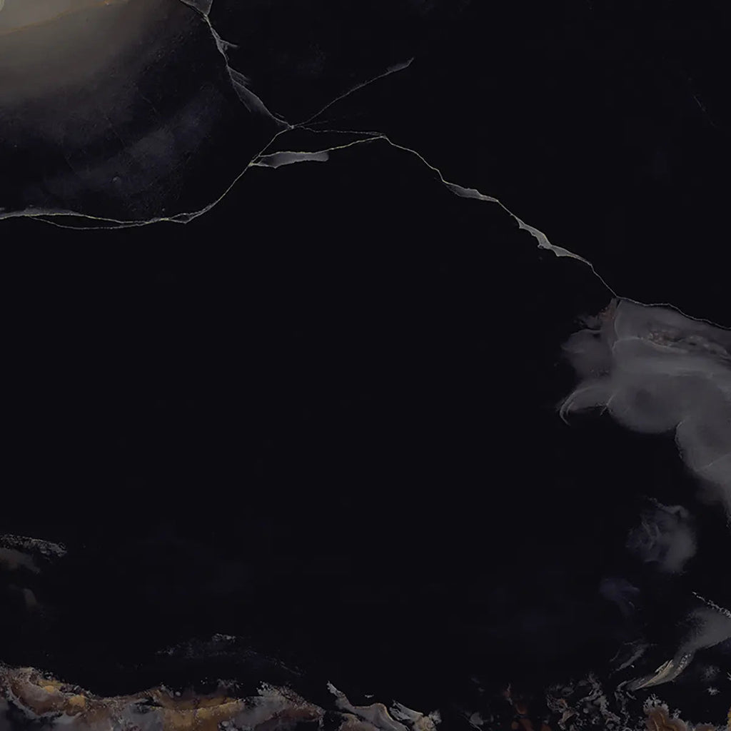 Emporio Black Onyx Large-Format Porcelain Tile 36x36 | Tile Club