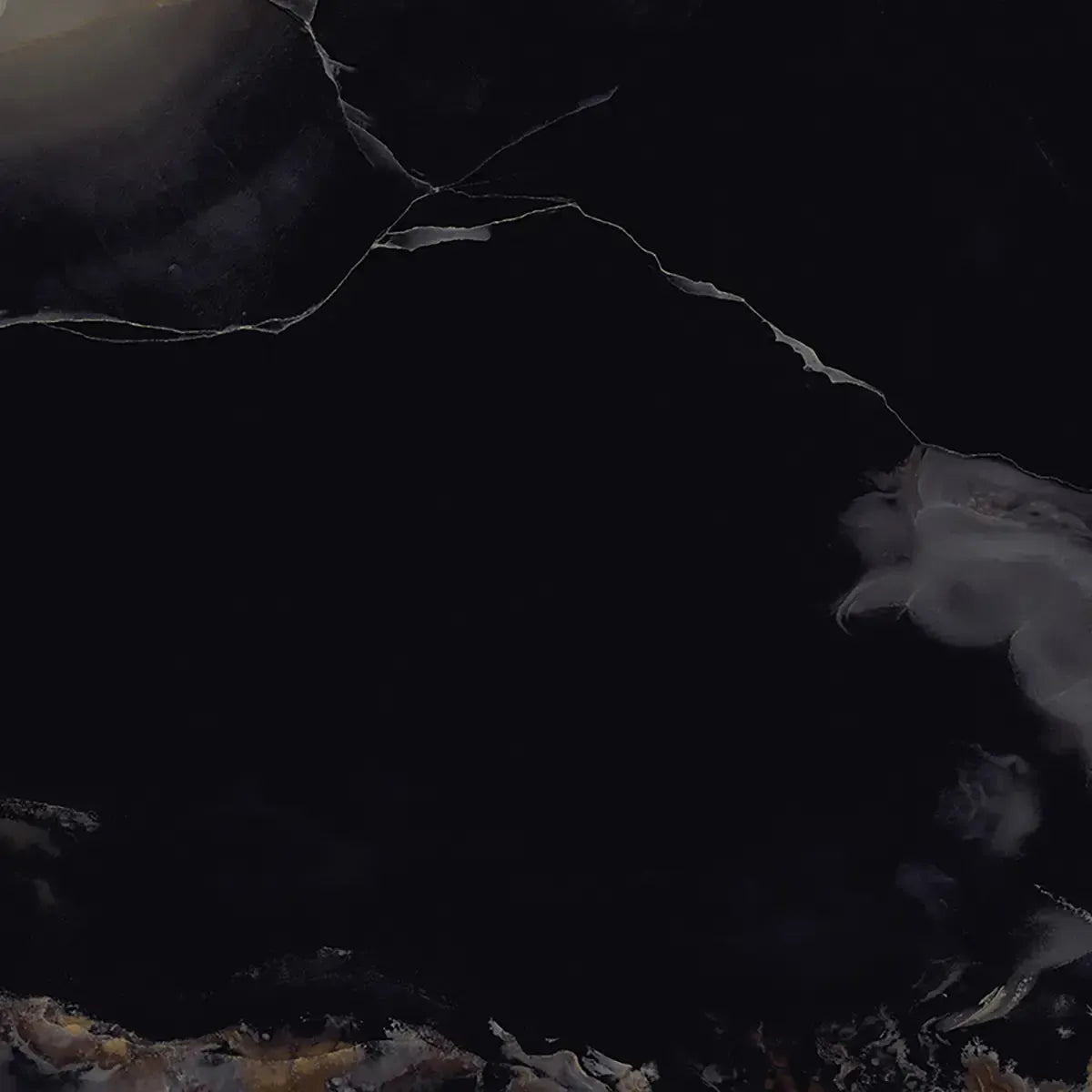 Emporio Black Onyx Large-Format Porcelain Tile 36x36 | Tile Club