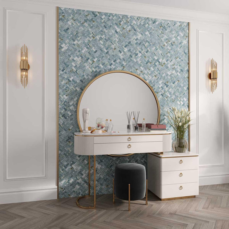 Emporio Green Onyx Mosaic tile